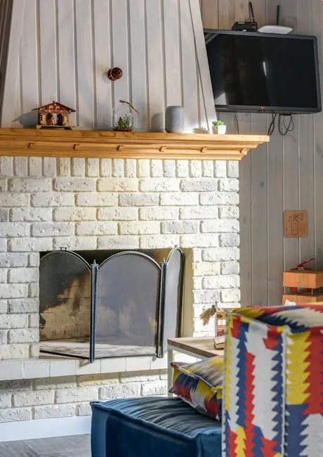 Каминный портал из мрамора