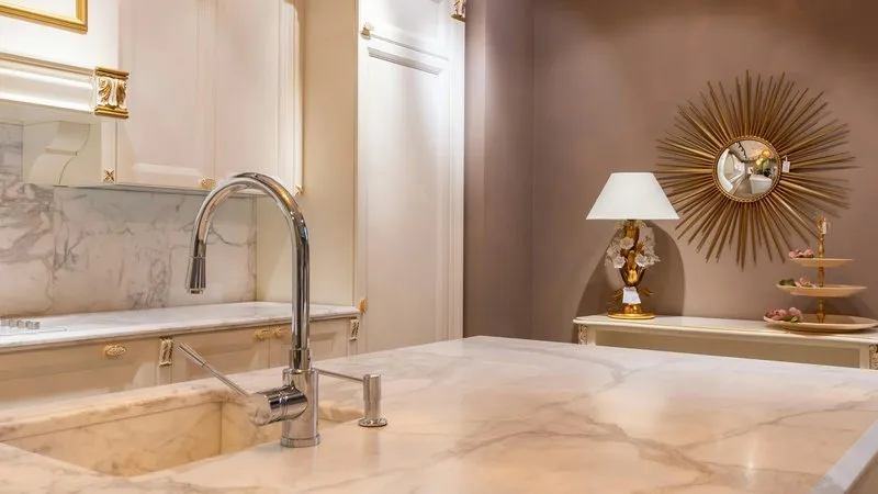 Как ухаживать за мраморной столешницей — 5 правил