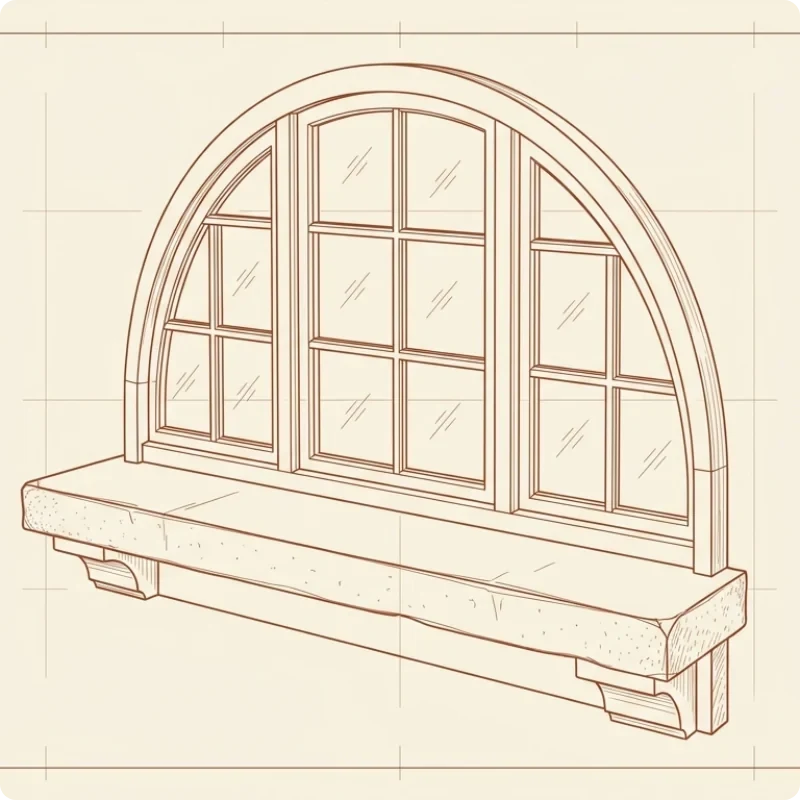 Подоконники из оникса — Географика, изготовление и монтаж в Москве