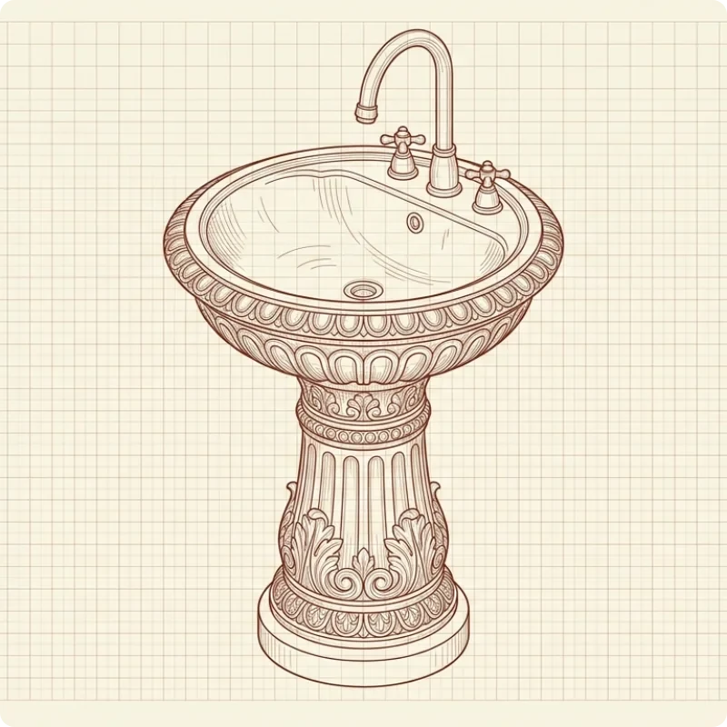 Раковины из мрамора — Географика, изготовление и монтаж в Москве