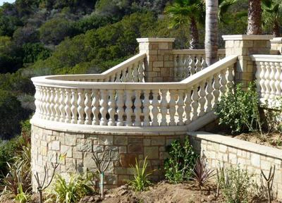 Балюстрада из мрамора