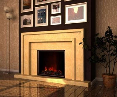 Камин из песчаника 