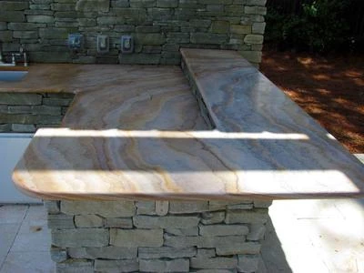 Столешница из песчаника Rainbow