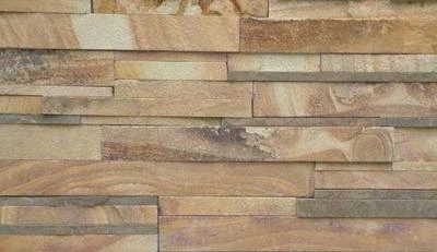 Фасад из песчаника пиленого