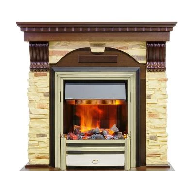 Портал из кремового сланца