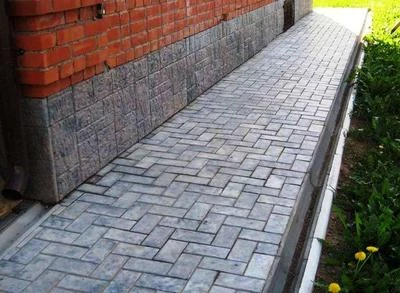 Отмостка из гранита
